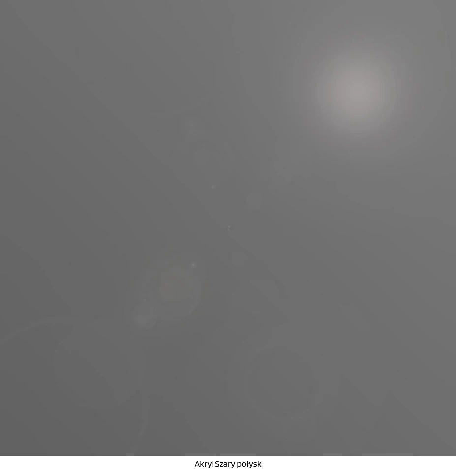 Kolor płyty meblowej szary połysk